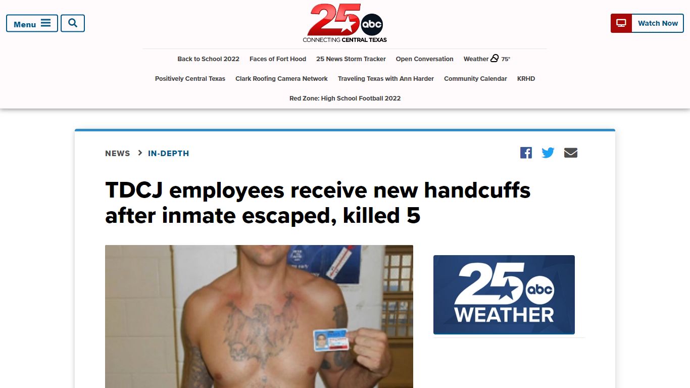 TDCJ employees receive new handcuffs after inmate escaped, killed 5